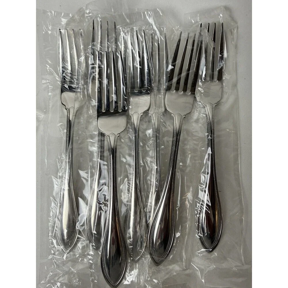 Vintage Oneida 18/8 Stainless USA 42 Piece Service for 8 AMERICAN HARMONY/ARBOR